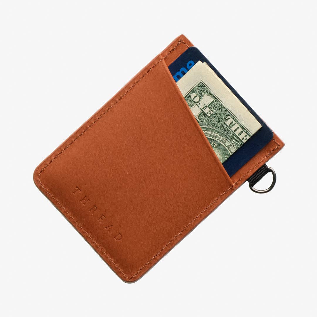 Polka Dot - Vertical Leather Wallet