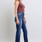 Judy Blue Washed Straight Leg Jeans with Pockets