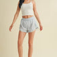 Palmtree Print Active Shorts