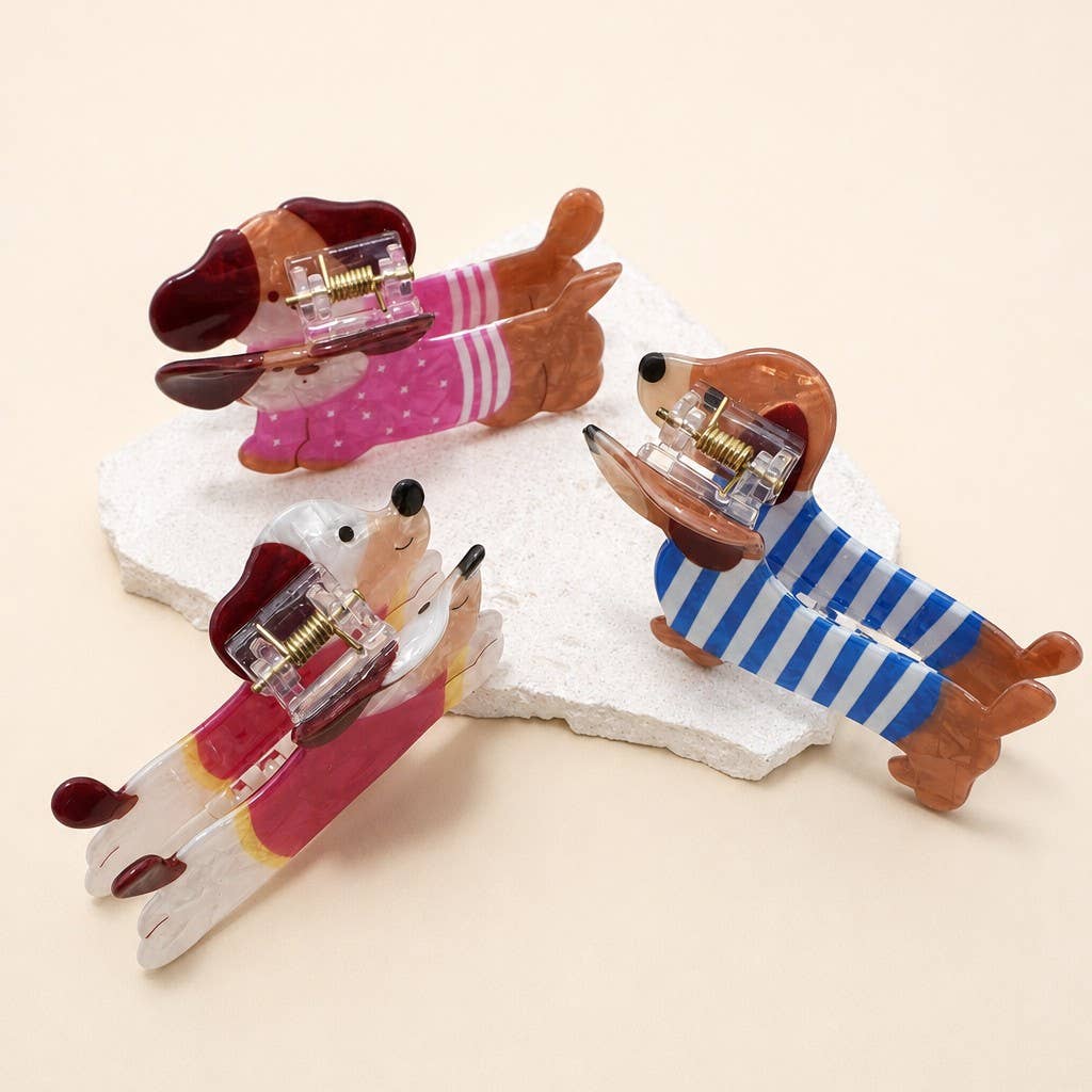 DOG HAIR CLAW CLIPS