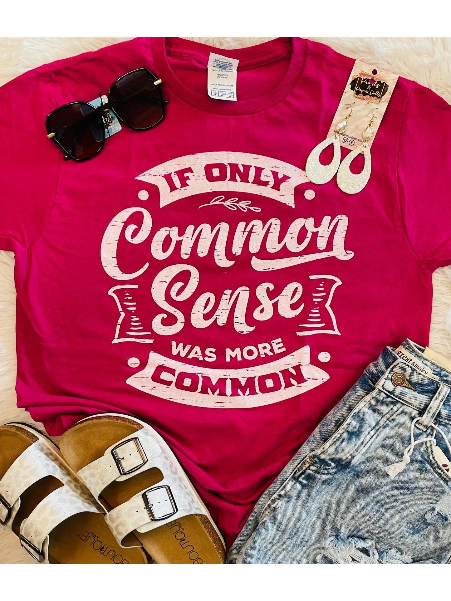 Common Sense Graphic Tee - The Salty Mare