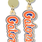 Florida Gators Script Earring