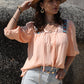 Boho Chic Half Sleeve Blouse