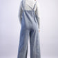 Frayed Denim Jumpsuit