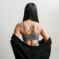 Padded Crochet Lace Longline Bralette
