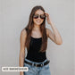 ACE - Unisex Aviator Sunglasses – Polarized Hair-Friendly