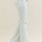 Mid Rise Distressed & Fray Hem Bootcut