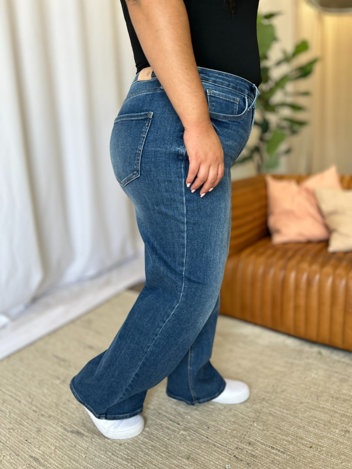 RFM High Rise Tummy Control Flare Jeans
