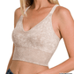 Ribbed Criss Cross Back Crop Top - The Salty Mare