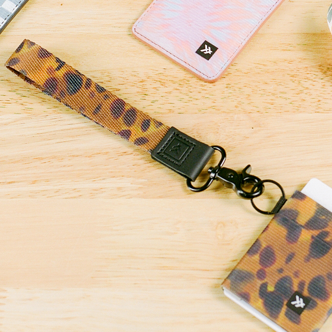 Tortoise - Wristlet Keychain