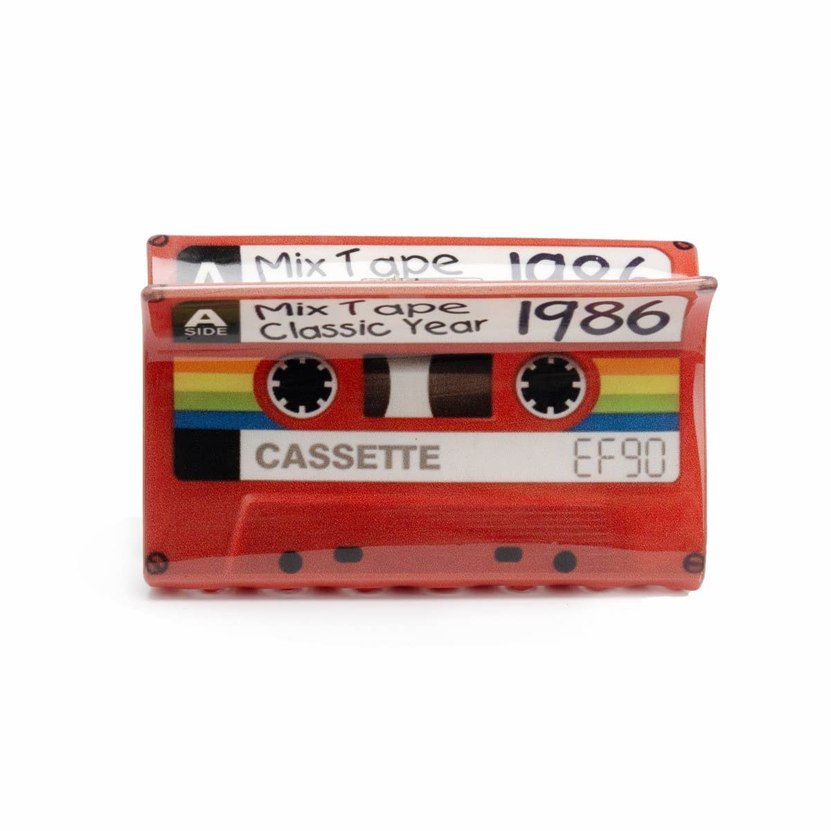 Retro Cassette Tape Mix Tape Hair Claw Clip |