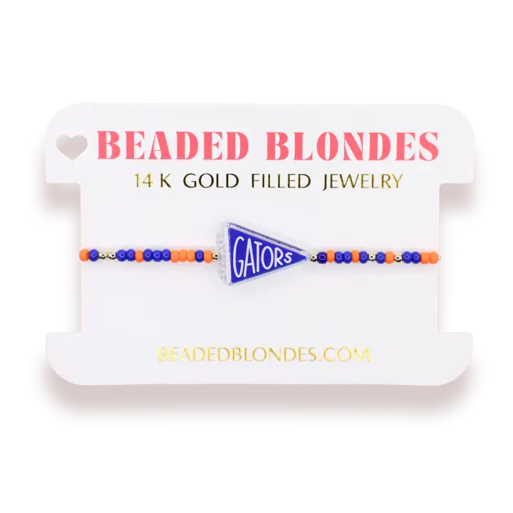 Gators Flag Bracelet on Color