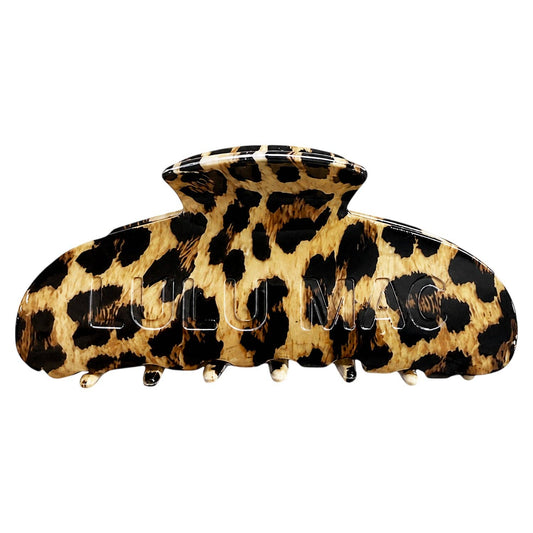 LULU MAC HAIR CLIPS - Leopard