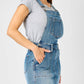 HW Raw Hem Overall Skirt