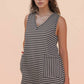Striped Knit Romper