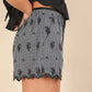 Hailes Embroidered Cotton Shorts