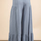 Pam Palazzo Elastic Waist Comfy Pants
