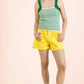 Crochet Sleeve Striped Knit Tank Top