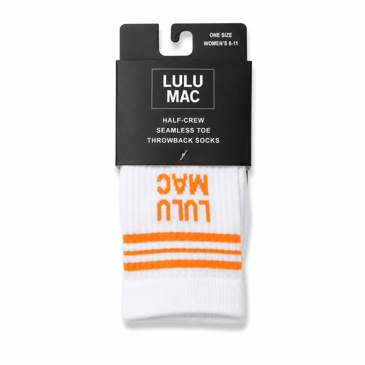 Lulu Mac Socks Single Pair - ORANGE