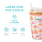 Pumpkins and Bows Iced Cup Coolie (Large)