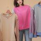 Oversized Striped Casual Knit Top