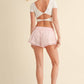 Bow Print Active Shorts