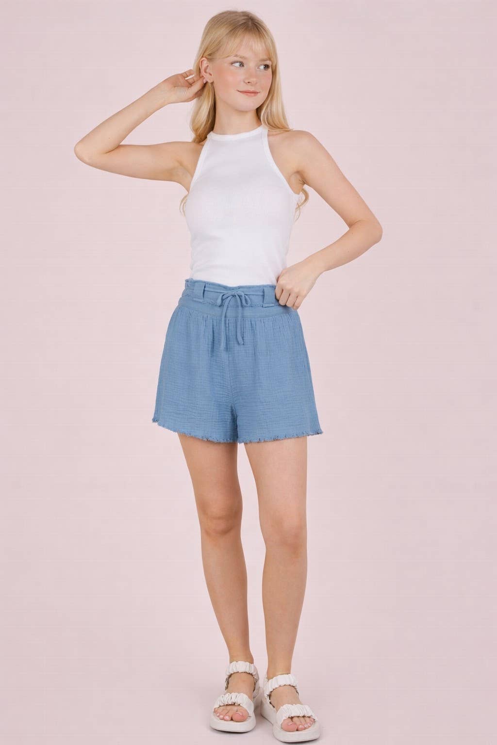 Julia Shorts W/ Front Tie