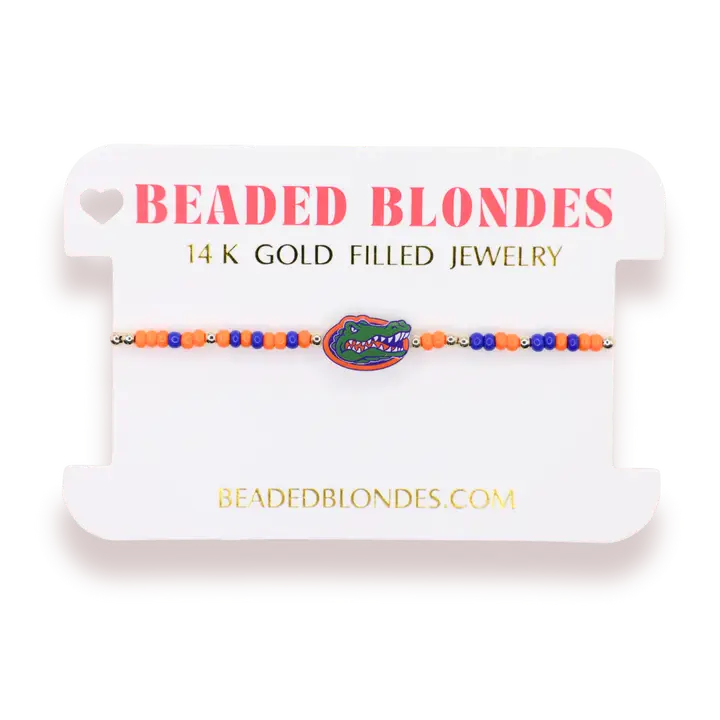 Game Day Logo Bracelet on Color