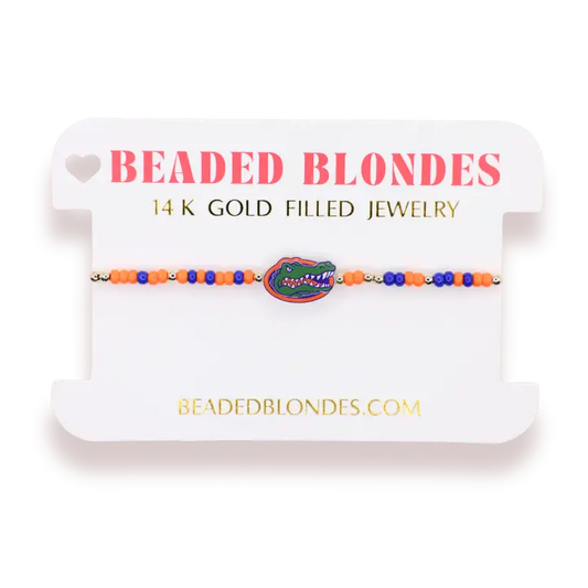 Game Day Logo Bracelet on Color