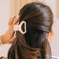 Open Almond Beige | Petite | Hair Clip