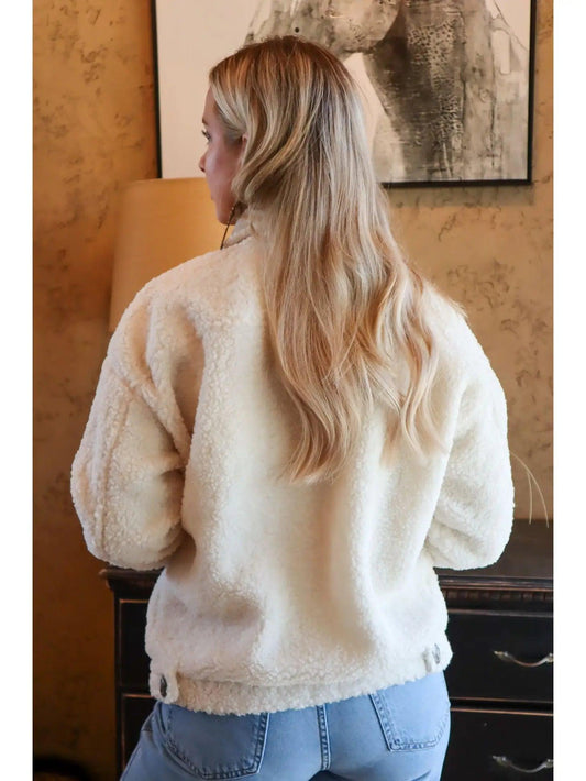 Cozy Sherpa Jacket - The Salty Mare