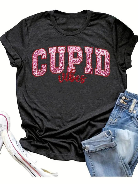 Cupid Letter Tee - The Salty Mare
