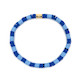 Seascape Vinyl Disc Stretch Bracelet