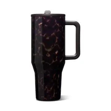 Moca Tortoise HydroJug 40 oz Traveler Tumbler