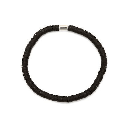 Seascape Vinyl Disc Stretch Bracelet - The Salty Mare