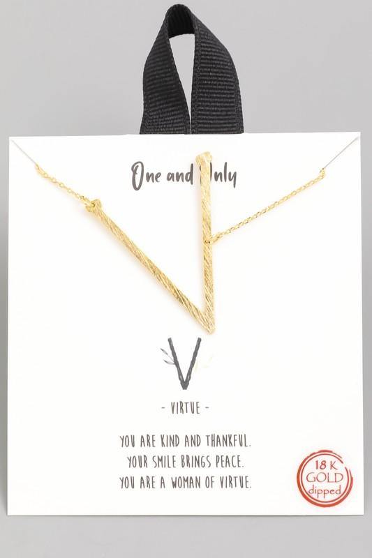 Initial Necklace - The Salty Mare