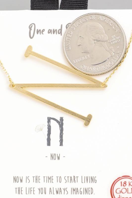 Initial Necklace - The Salty Mare