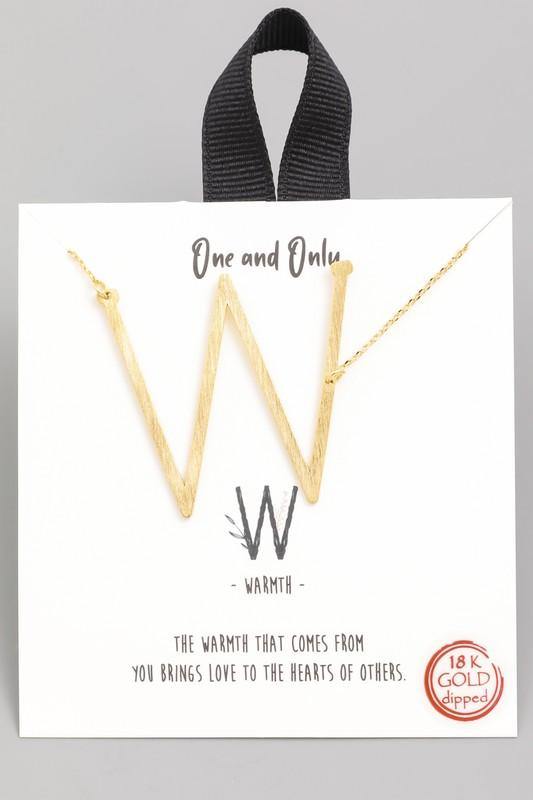 Initial Necklace - The Salty Mare