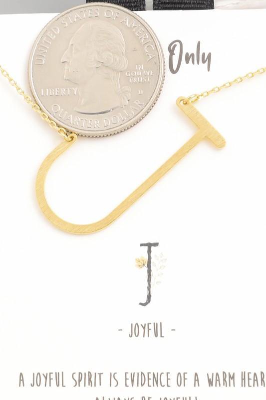Initial Necklace - The Salty Mare