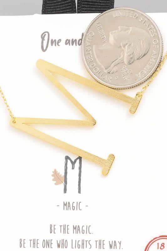 Initial Necklace - The Salty Mare