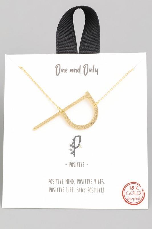 Initial Necklace - The Salty Mare