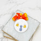 Candy Corn Enamel Stud Earrings - The Salty Mare