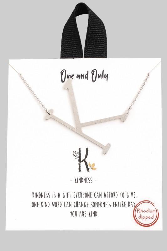 Initial Necklace - The Salty Mare