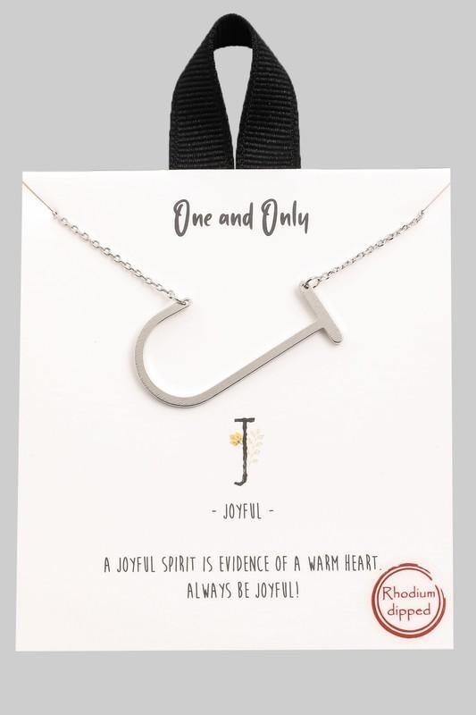 Initial Necklace - The Salty Mare