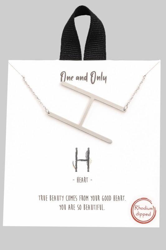 Initial Necklace - The Salty Mare