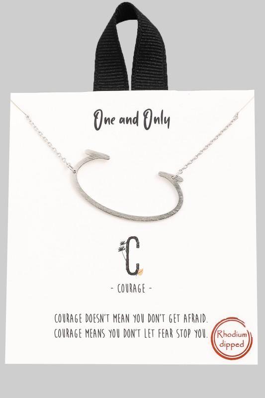 Initial Necklace - The Salty Mare