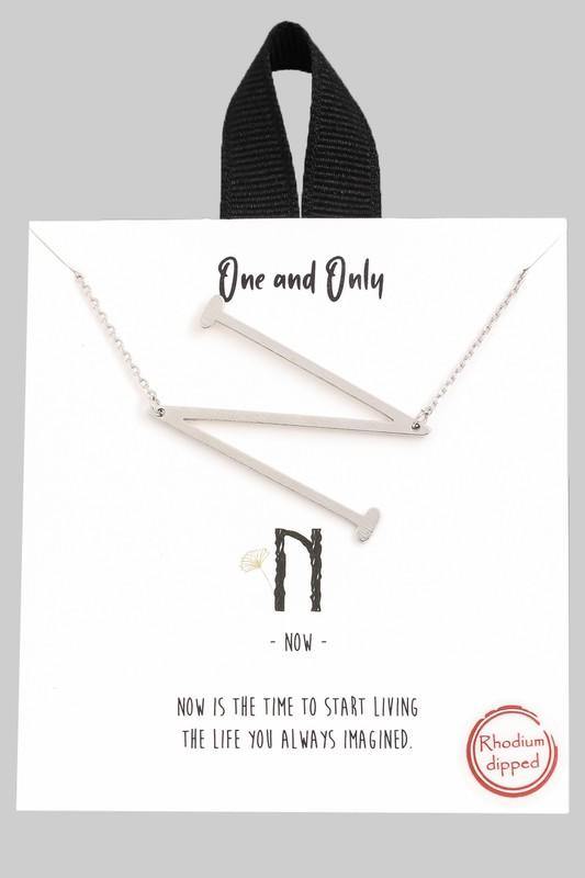 Initial Necklace - The Salty Mare