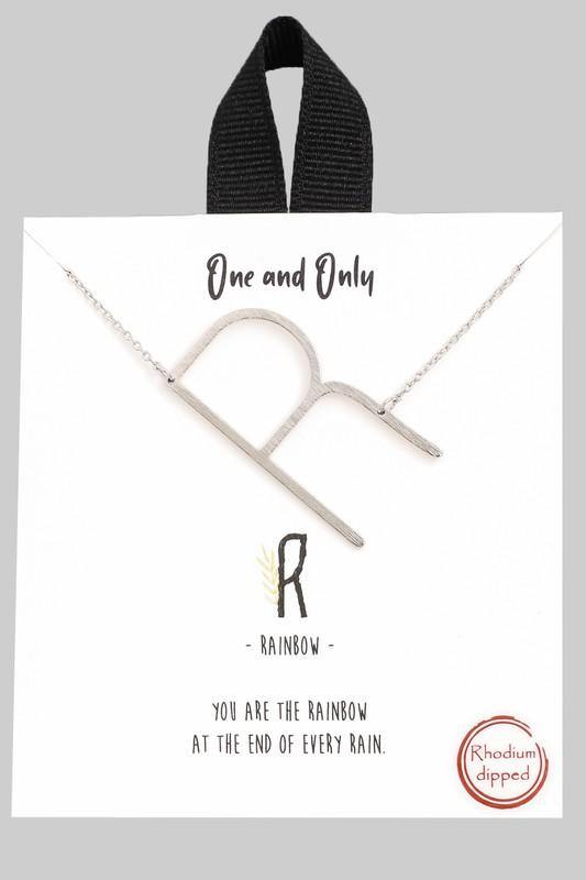 Initial Necklace - The Salty Mare