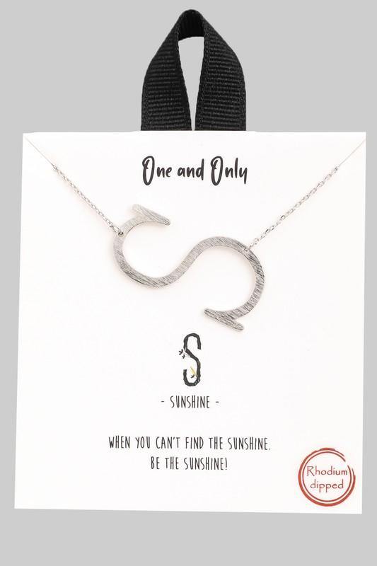 Initial Necklace - The Salty Mare