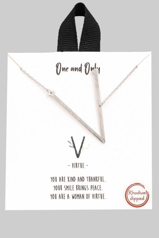 Initial Necklace - The Salty Mare
